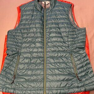 Orvis Women's Teal Primaloft Puffer Vest Size L